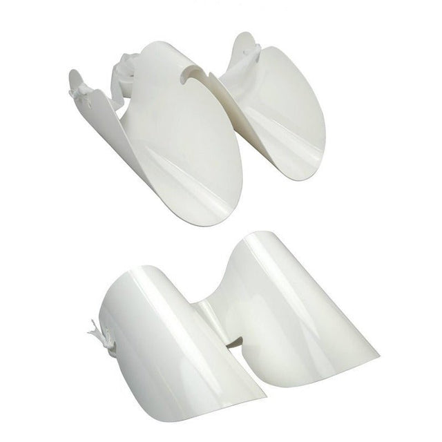 Dubbel strumppådragare med snören