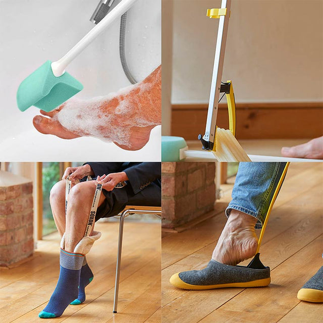 Sæt til hofteopererede & bevægelseshæmmede - 4 dele - Seniorshop