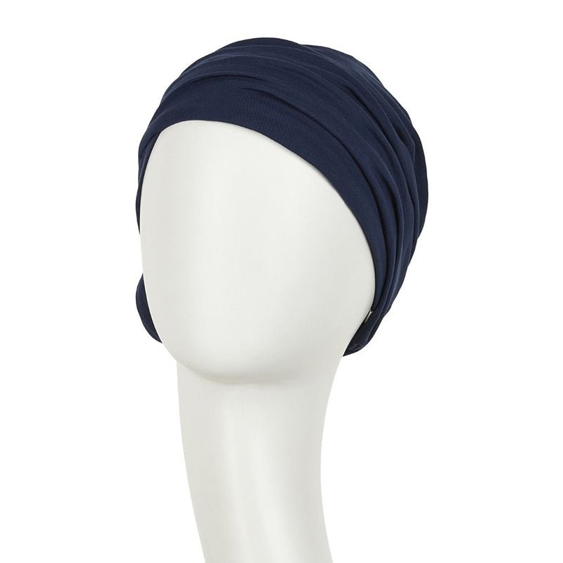 Zuri turban i blød bomuld - Seniorshop