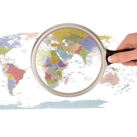 Förstoringsglas med ljus - 2x/6x förstoring