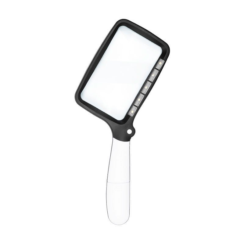 Läslupp med LED-ljus - 3x förstoring