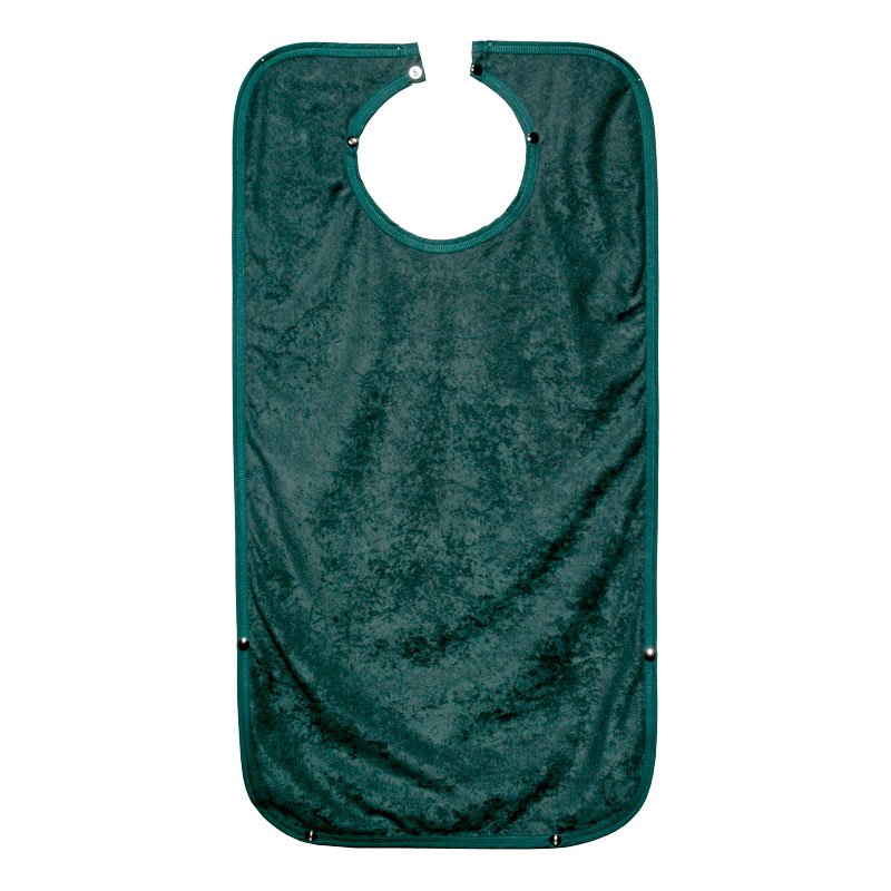 Haklapp i velour - Grön