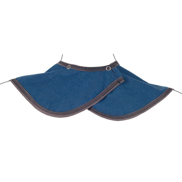 Haklapp i blå velour
