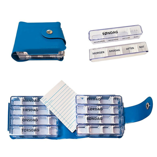 Doseringæske ugesæt + 1 dag - Medidos - Seniorshop