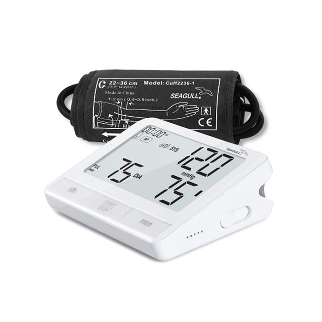 Blodtrycksmätare med manschett