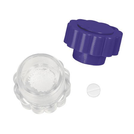 Tablettkrossare med skruvgänga