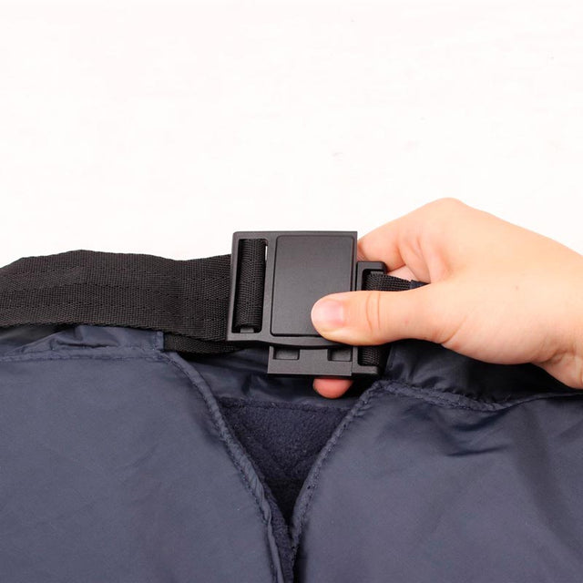 Fodrat överdrag till rullstol och permobil