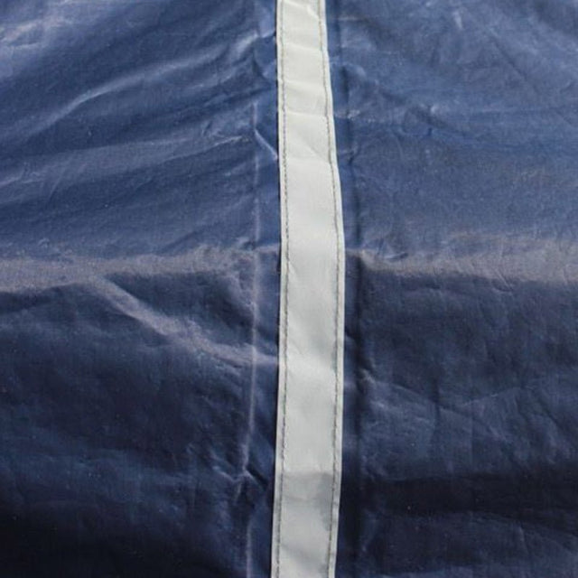 Regnjacka med ärmar och huva