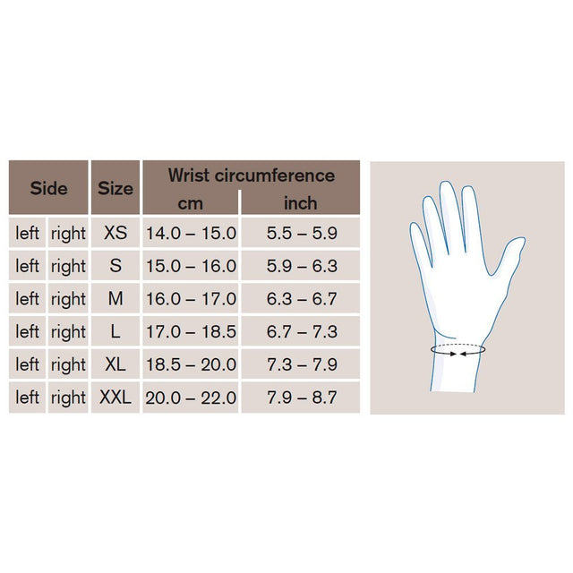 Håndledsbandage - Grå - Seniorshop