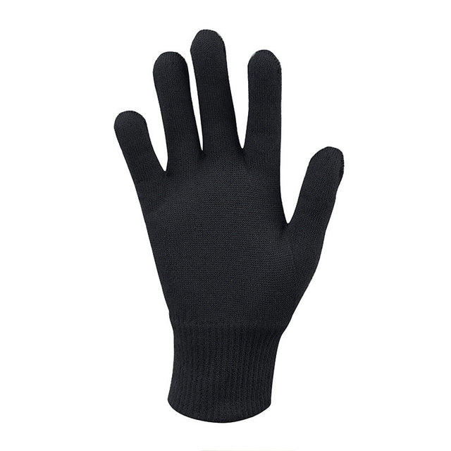 Svart artroshandske med slutna fingrar från ReflexWear, sedd framifrån med handflatan uppåt