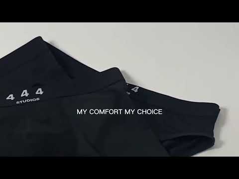 Inkontinenstrosa i microfiber - Svart