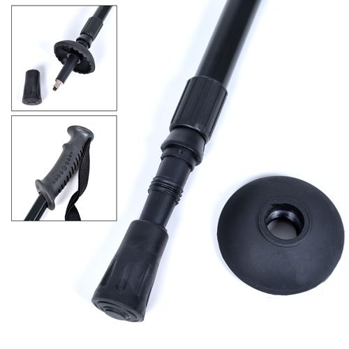 Vandrestav - Sort - Seniorshop