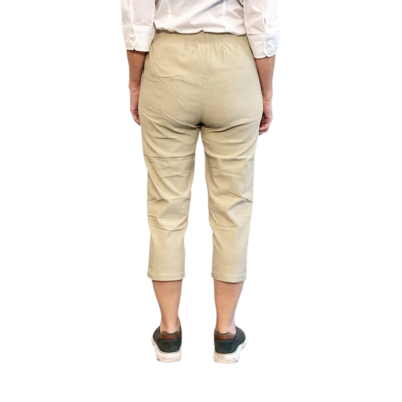Capri dambyxor, Beige