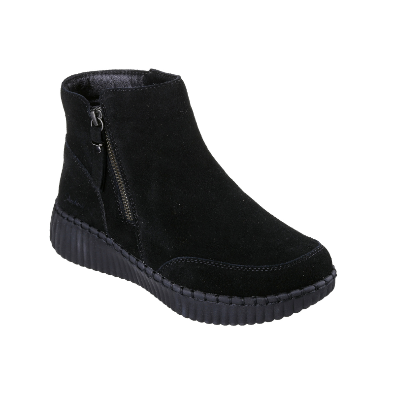 Skechers varmfodrad damkänga - Svart