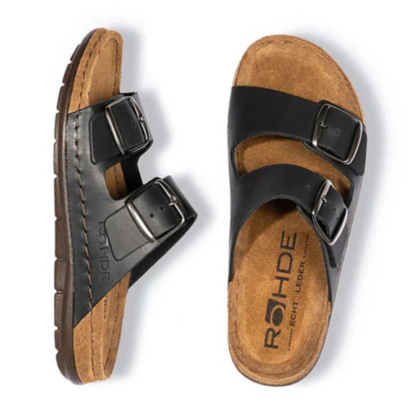 Rohde damtoffel - Svart