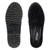 Green Comfort damloafer - Svart mocka