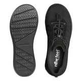 New Feet vandafvisende damesneaker - Sort