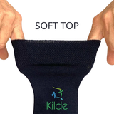 Diabetestrumpor i bambu och bomull