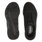 Skechers slip-in damesneaker - Sort