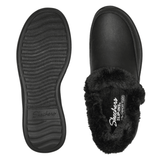 Skechers slip-in damehjemmesko - Sort
