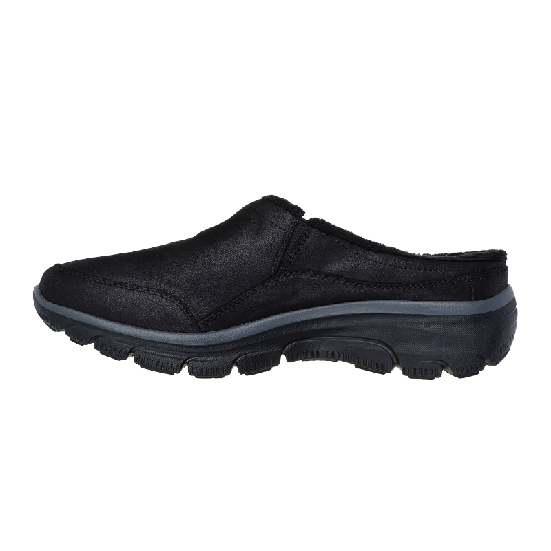 Skechers slip-in damesko - Svart