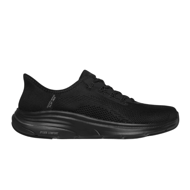 Skechers slip-in damesneaker - Sort