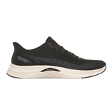 Skechers slip-in damsneaker - Svart