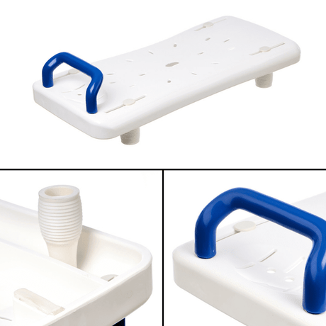 Badkarsbräda med handtag