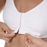 Hvid BH med frontlukning - Frances