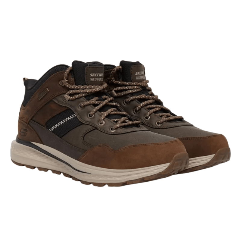 Skechers slip-in outdoor herrestøvle - Brun