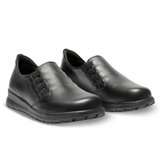 New Feet damloafer med resår - Svart