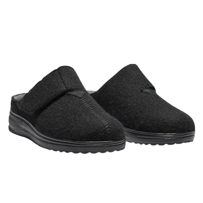 New Feet damtoffel - Svart