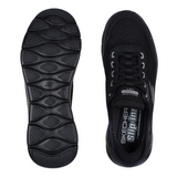 Skechers vattentät slip-in herrsko - Svart
