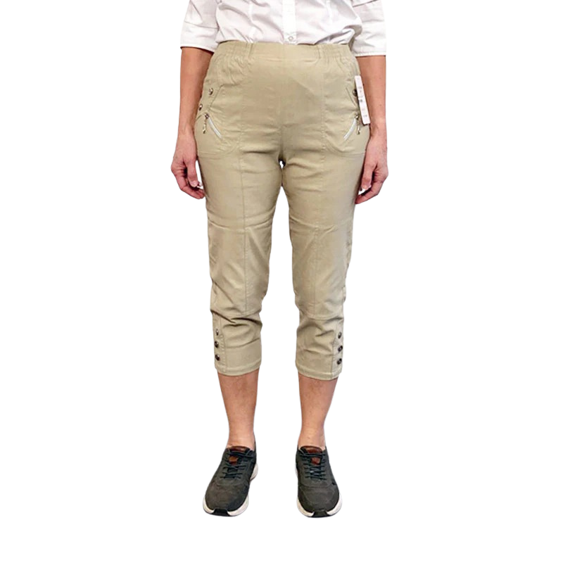 Capri dambyxor, Beige