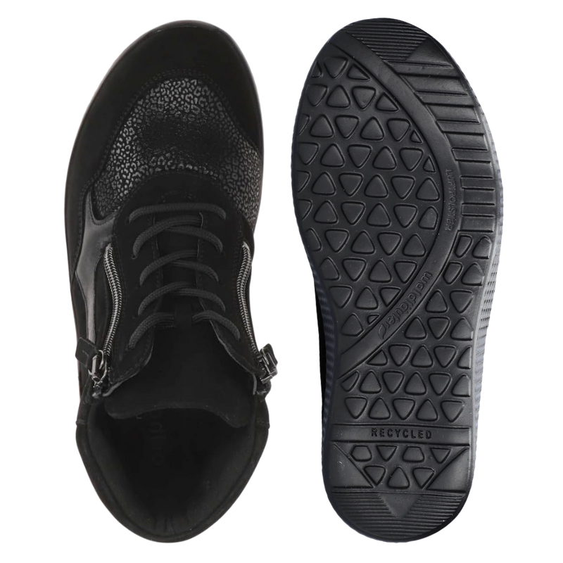 Waldläufer damsneaker - Svart