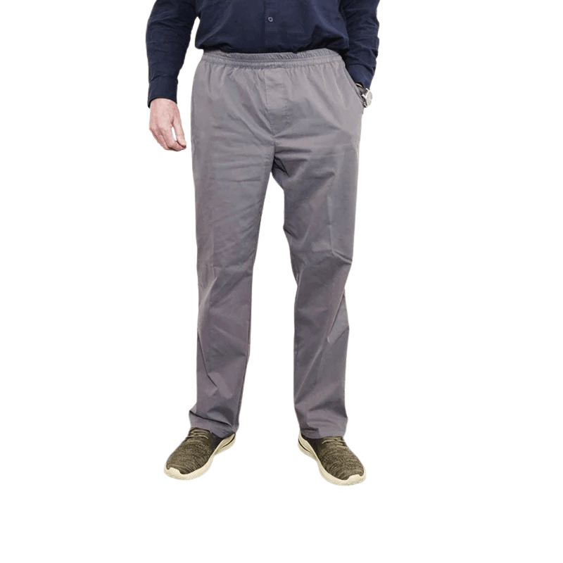 Let buks med elastik - Grå