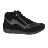 Waldläufer damsneaker - Svart