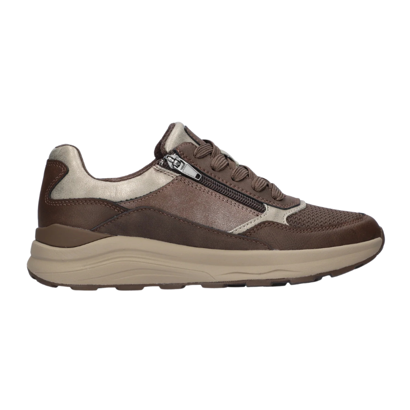 Waldläufer outdoor damsneaker - Brun