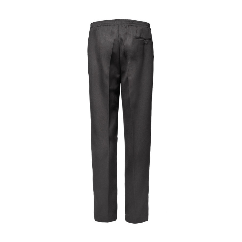 Slip-on byxor med resår - Mörkblå