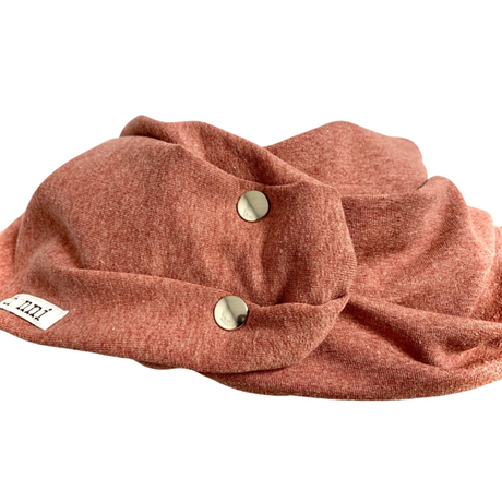 Honni scarf / Haklapp, Terrakotta