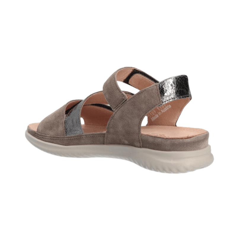 Hartjes damsandal med kardborre - Sand