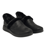 Skechers slip-in damehjemmesko - Sort
