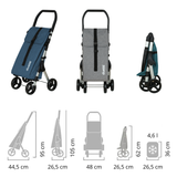 Muuvi Up Texture dramatenväska - Turkos