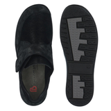 Berkemann damsko med kardborre - Svart