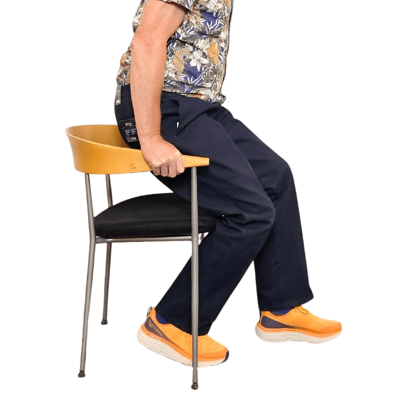 Forede bukser med elastik - Marineblå