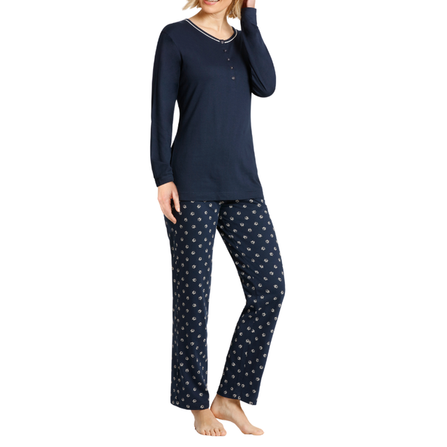 Pyjamas för damer - Mörkblå