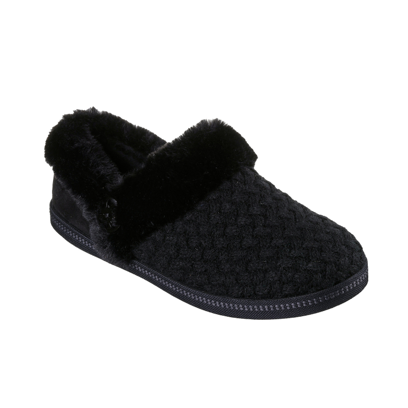 Skechers damtoffel - Svart
