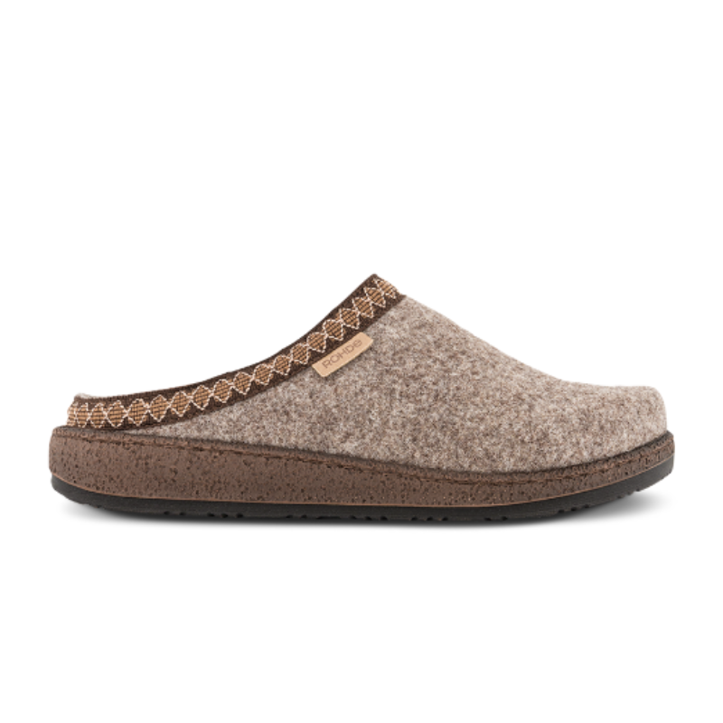 Rohde damtoffel - Ljusbrun