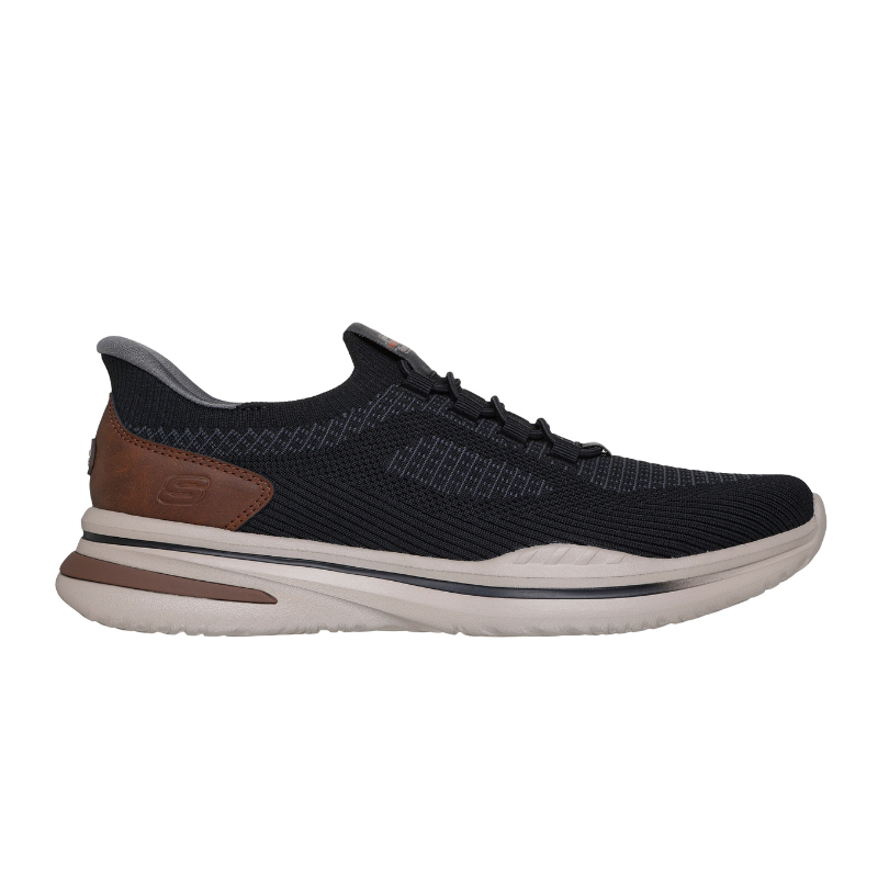 Skechers slip-in herrsko - Svart