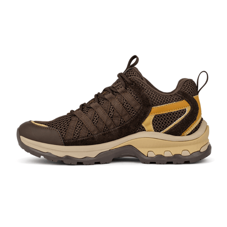 Green Comfort damsneaker - Brun